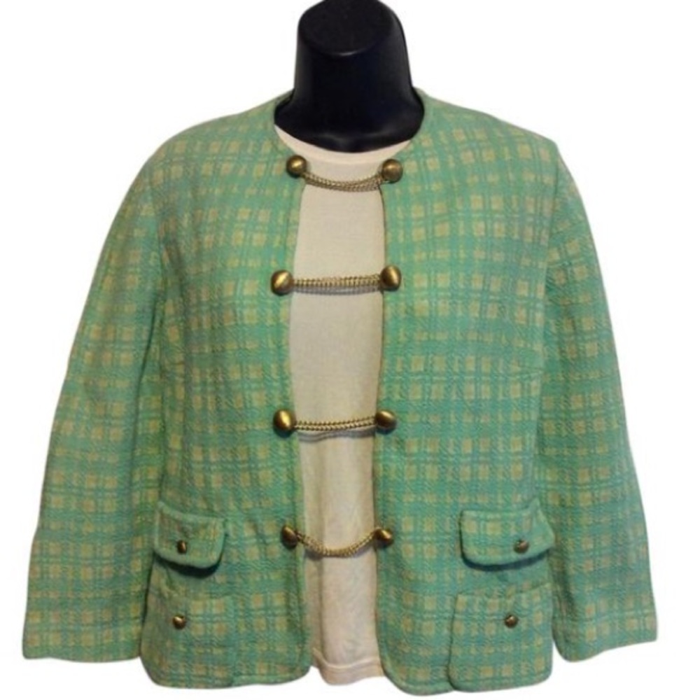Domani Vintage mint green Blazer